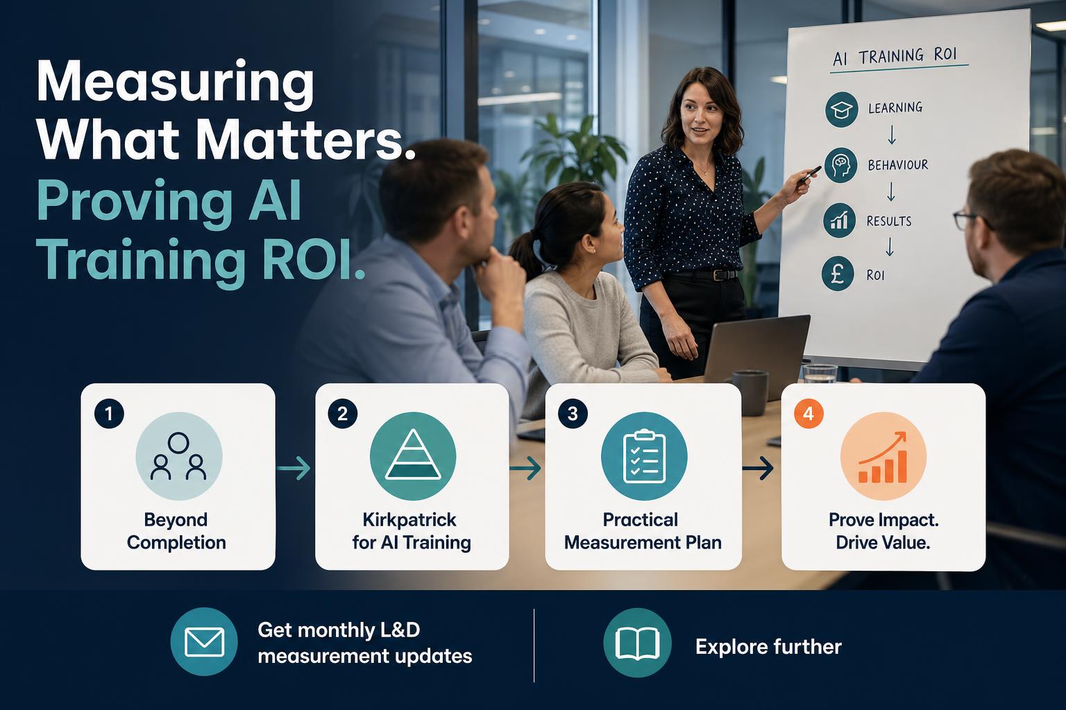 A workplace training outcome moving from completion evidence to a reusable employer asset