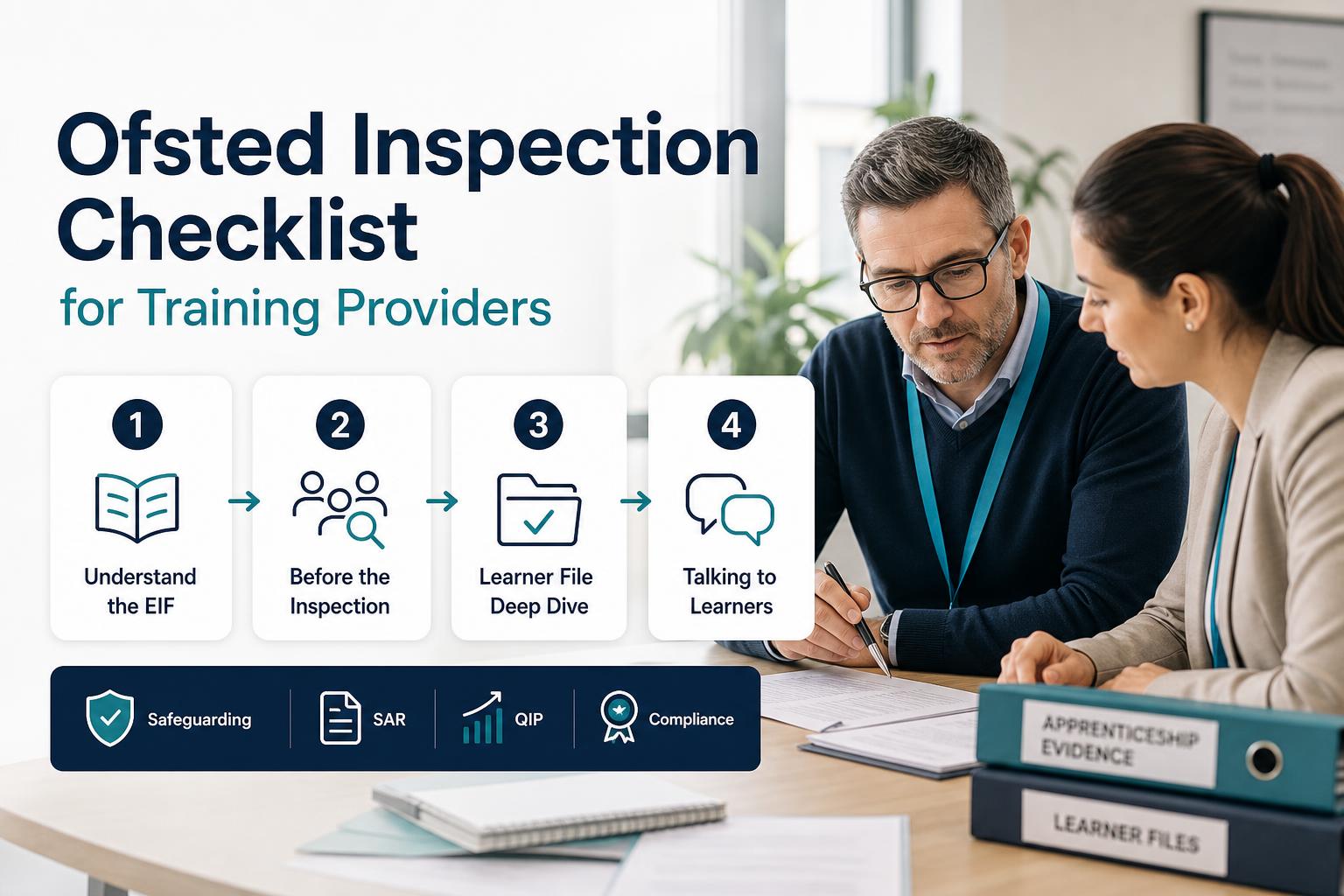 Training provider Ofsted inspection checklist