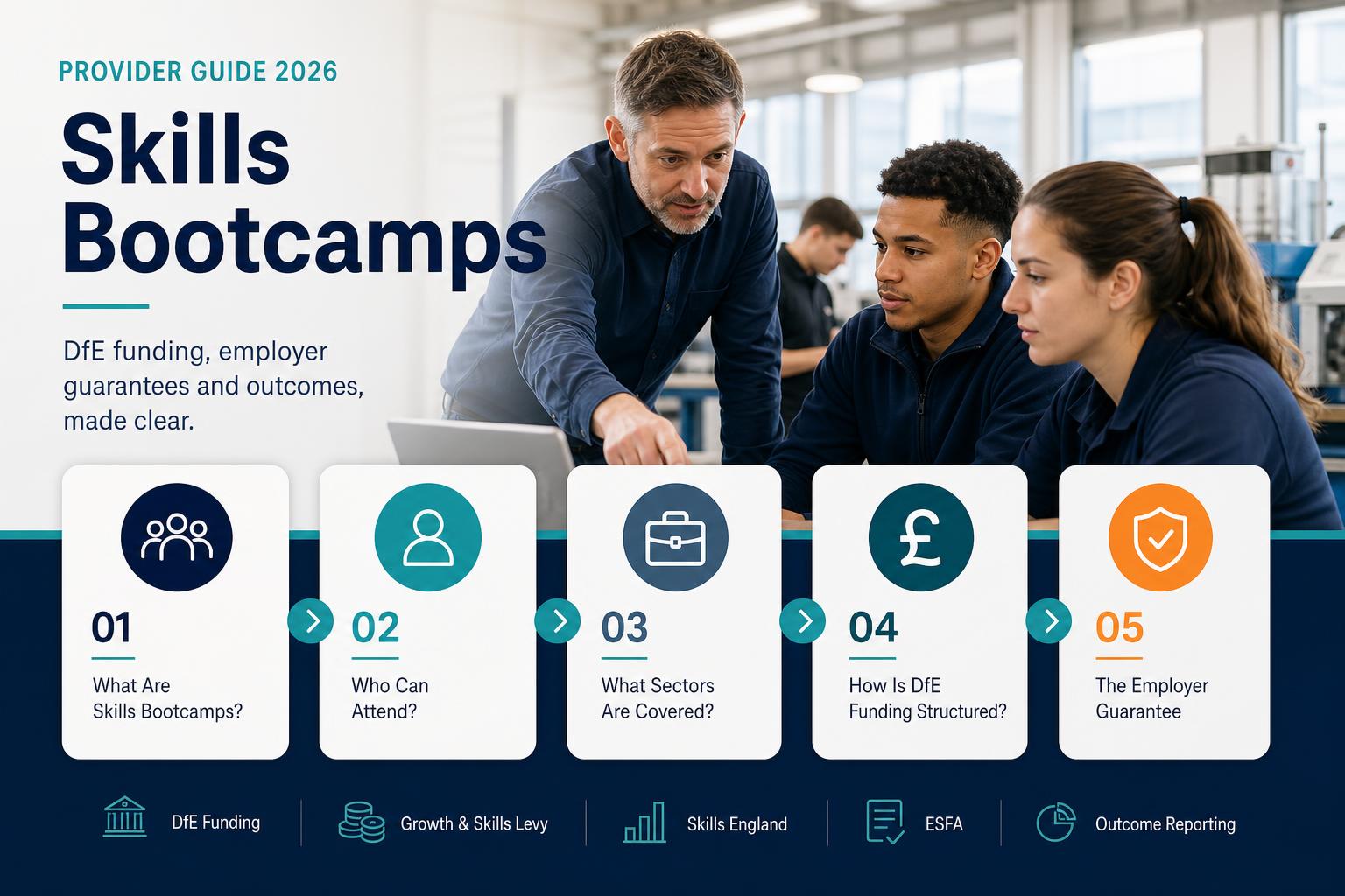 Skills Bootcamps provider funding and delivery guide for 2026